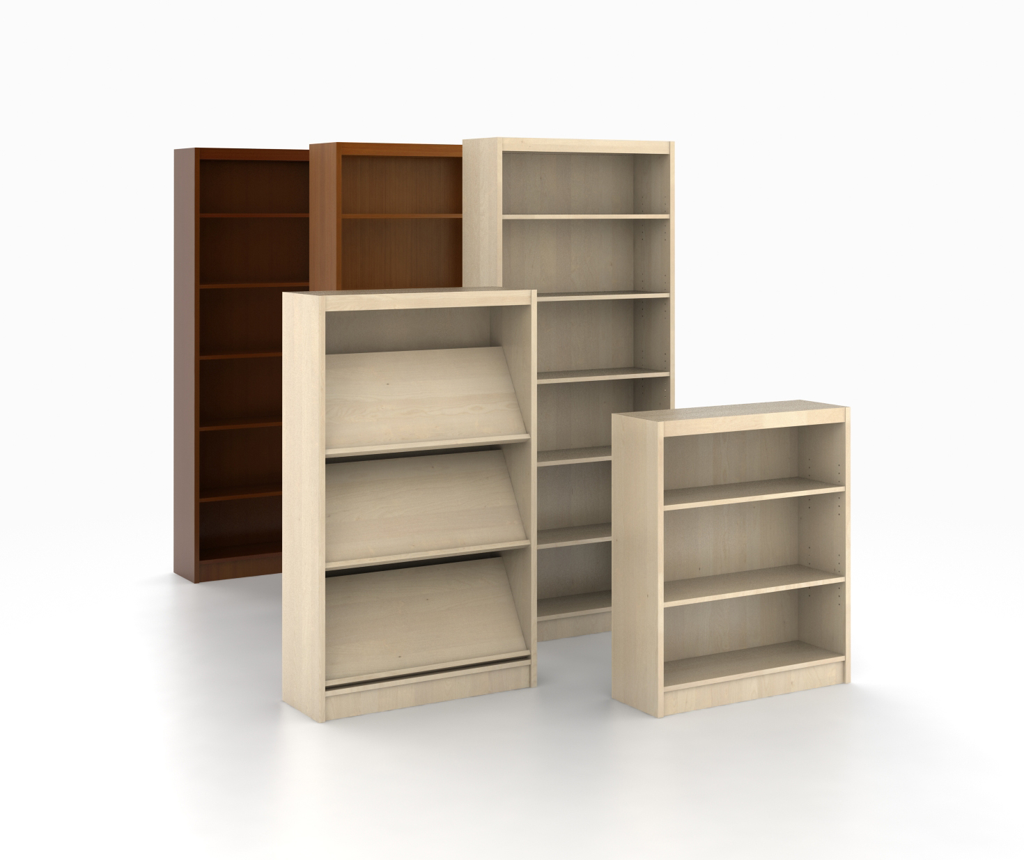 Library Shelving - Agati Furniture