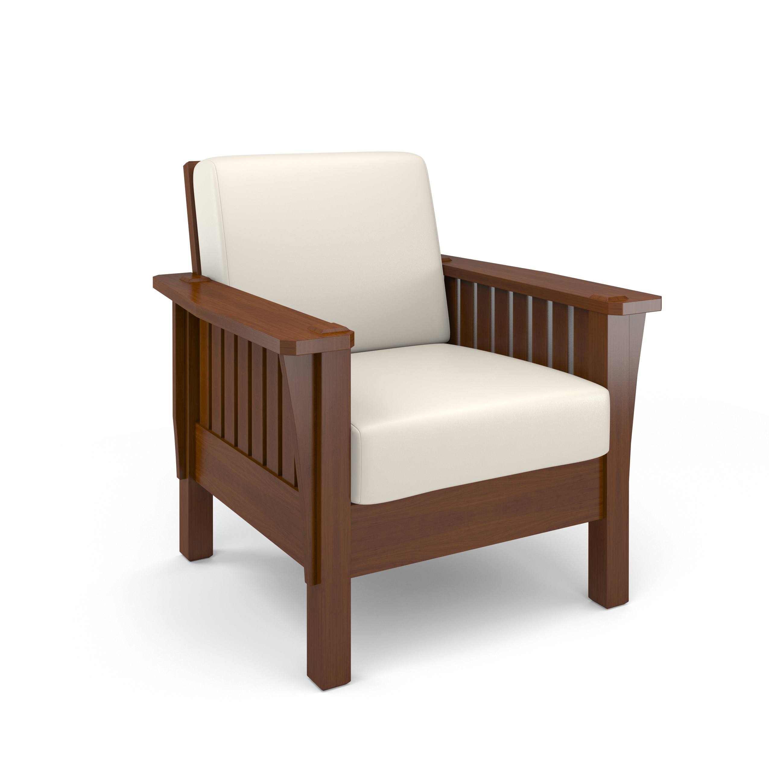 Arts and Crafts Library Lounge Chair