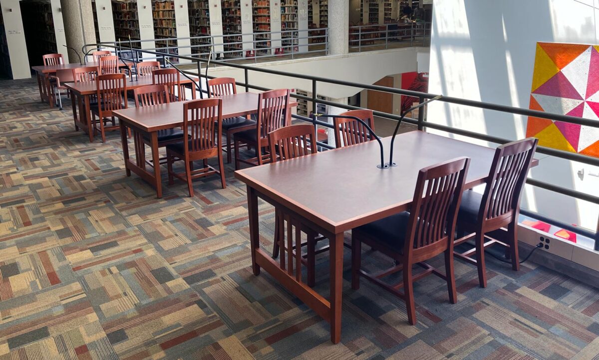 University of Louisville - Ekstrom Library - Agati Furniture