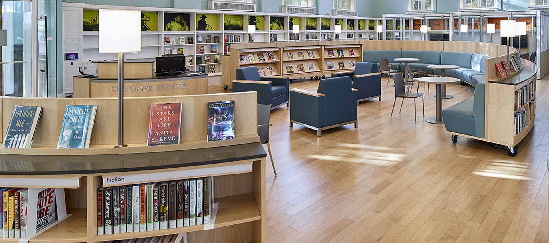 Library Shelving - Agati Furniture