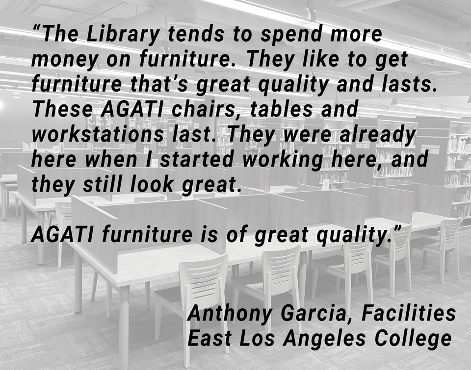 testimonial for great quality college furniture