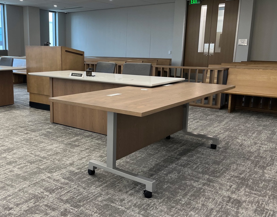 Agati 3-in-1 Flip Top Attorney Table